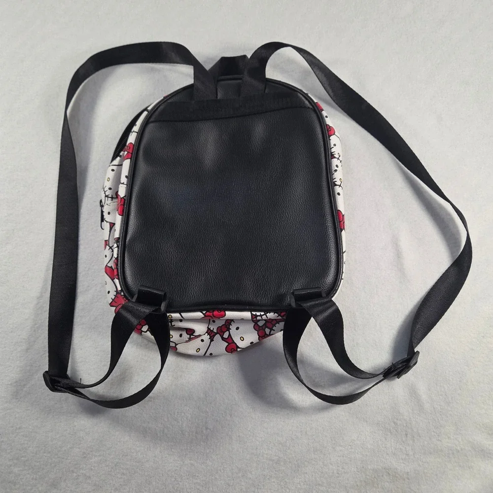 Hello Kitty Sanrio Mini Backpack White Red All Over Print Kids Small Bag 2021
